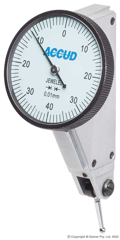 0.8mm Angled Face Jewelled Bearing Dial Test Indicator